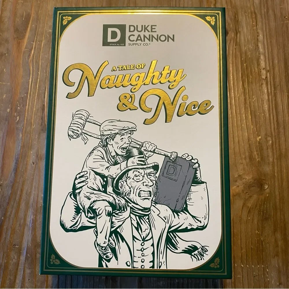 Duke Cannons NEW Tale of Naughty & Nice Boxed Soap Gift Set